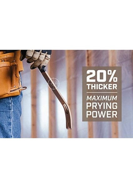 Ops Tools 38,1 cm Düz Kaldırma Çubuğu Levye Kavisli Sallanma Başlığı Damla Tırnak Çekici Sert Çelik modelleri