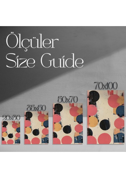 Soyut Geometrik Desen Tablosu modelleri