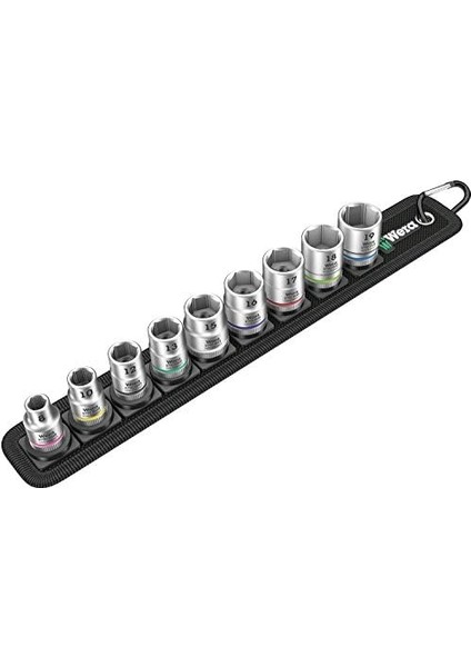 05003973001 Zyklop Lokma Anahtarlar, Belt B 4, 3/8 Inç Tahrikli Tutma Fonksiyonlu, 9 Parça fiyatları