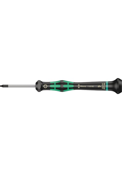 2067 Elektronikçiler Için Torx-Hf Tornavida, Tutma Fonksiyonlu, Tx 4 x 40 Mm, 05118180001