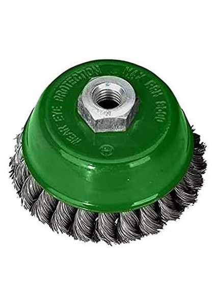 T 27707/100 Burma Telli Çanak Fırça, Gri/yeşil, 100 mm fiyatları