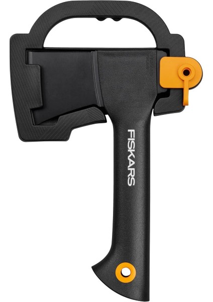 Kamp Baltası, Masif, Taşıma Çantası Ile, Yapışmaz Kaplama, Çelik Bıçak/fiberglas Plastik Sap, Siyah, A5, Uzunluk: 26 Cm, 566 G, 1051084