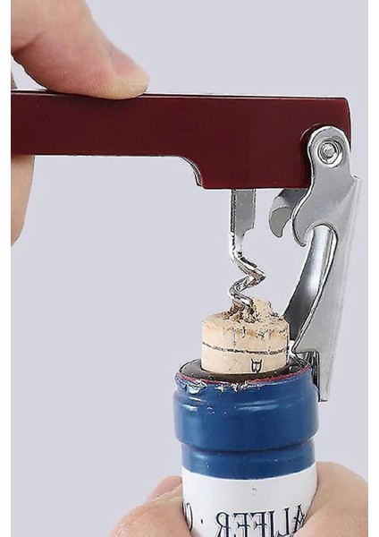 Çok Fonksiyonlu Tirbuşon Şişe Acacağı ve Folyo Kesici Pratik Çakı modelleri