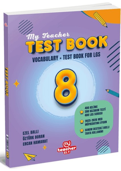 8th Grade My Teacher Testbook