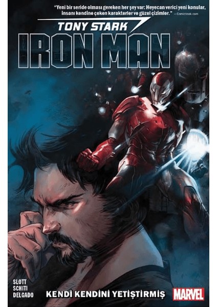 Tony Stark Iron Man 1 Kendi Kendini Yetiştirmiş