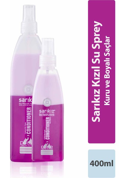 Kızıl Su Kuru ve Boyalı Saçlar Çift Fazlı Saç Spreyi Madensuyu - Provitamin B5 modelleri