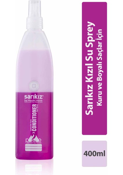 Kızıl Su Kuru ve Boyalı Saçlar Çift Fazlı Saç Spreyi Madensuyu - Provitamin B5