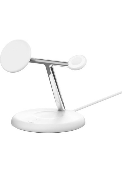 WIZ023VFWH Qi2 15W 3in1 Magsafe Şarj Standı - Beyaz modelleri