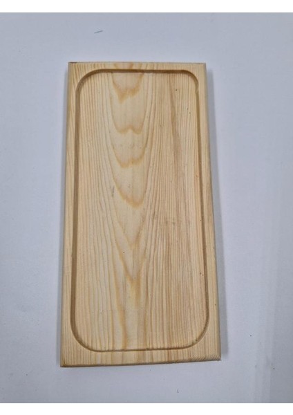 Ahşap Dekoratif Dikdörtgen Sunum Tepsi 24 cm x 11 cm modelleri