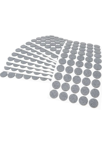 Yapışkanlı Mobilya Masa Sandalye Parke Zemin Ayak Koruyucu Kaydırmaz Keçesi 20 mm (100'LÜ Paket) modelleri