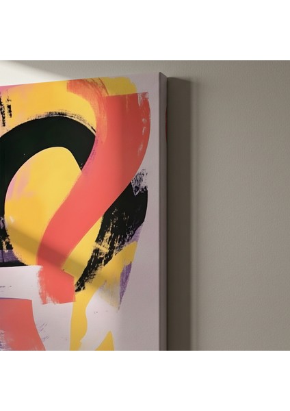 Soyut Pembe Tonları Modern Sanat Tablosu indirimleri