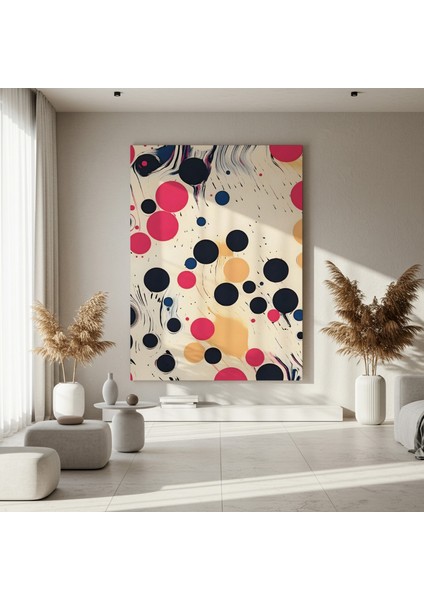 Soyut Daireler Modern Sanat Tablosu fırsatları