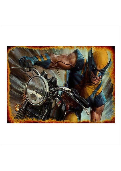 Wolverine Tasarım Mdf Tablo 50 cm x 70 cm