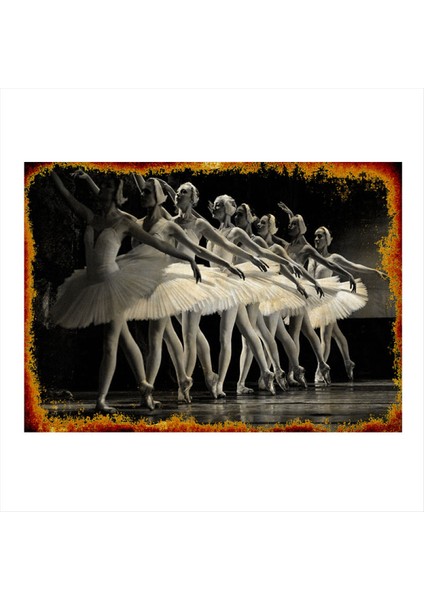 Balerinler Art Mdf Tablo 50 cm x 70 cm