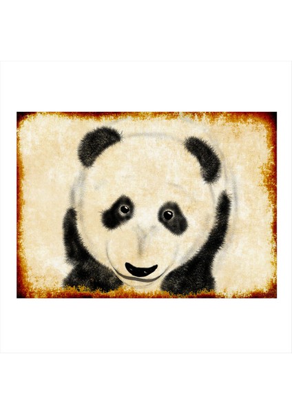 Panda Modern Mdf Tablo 50 cm x 70 cm