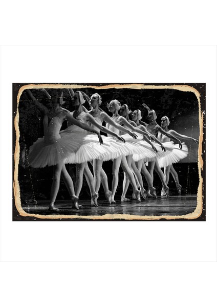 Balerinler Mdf Poster 50 cm x 70 cm