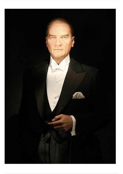 Ahşap Tablo 50 cm x 70 cm Mustafa Kemal Atatürk