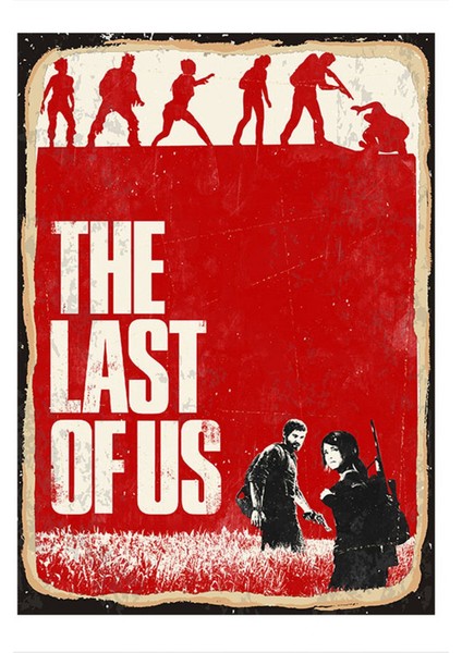 The Last Of Us Hediyelik Ahşap Tablo 50 cm x 70 cm