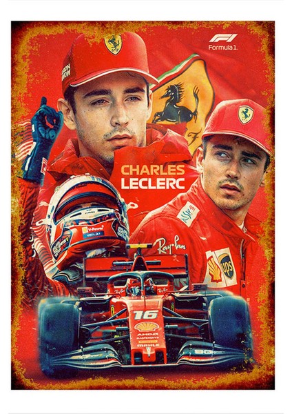 Formula 1 Pilotu Model Mdf Tablo