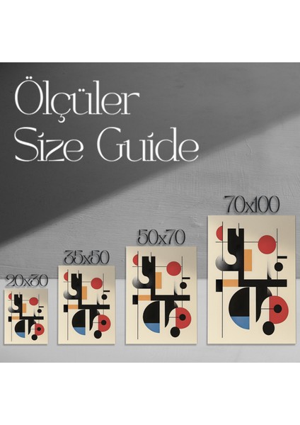Geometrik Soyutlama Tablosu modelleri