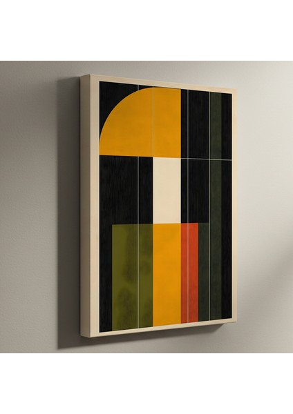 Soyut Geometrik Sanat Tablosu