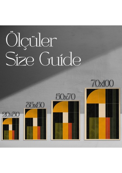Soyut Geometrik Sanat Tablosu modelleri