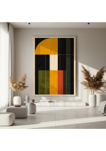 Soyut Geometrik Sanat Tablosu fırsatları
