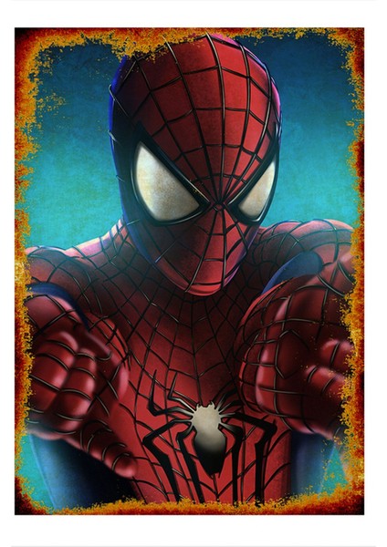 Spiderman Mdf Poster 35 cm x 50 cm