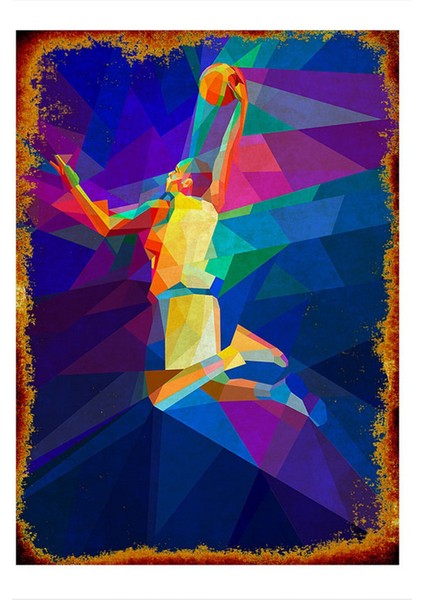 Ahşap Tablo Basketbol