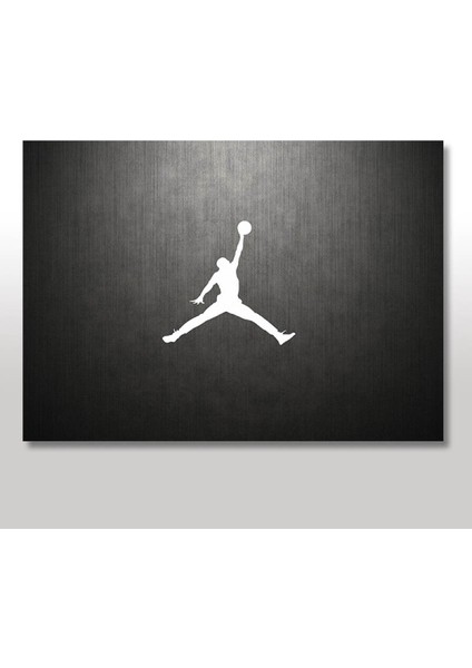 Ahşap Tablo Nba Jordan Görseli