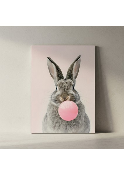 Sakızlı Tavşan Portresi Tablosu fiyatları