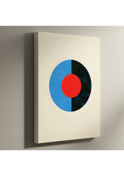 Modern Sanat Geometrik Tasarım Tablosu