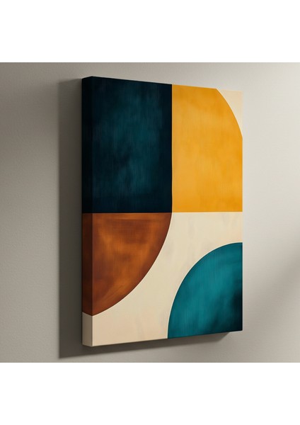 Soyut Geometrik Sanat Tablosu