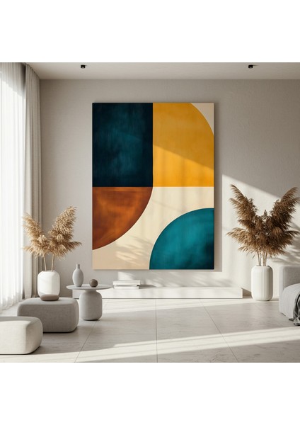 Soyut Geometrik Sanat Tablosu fırsatları