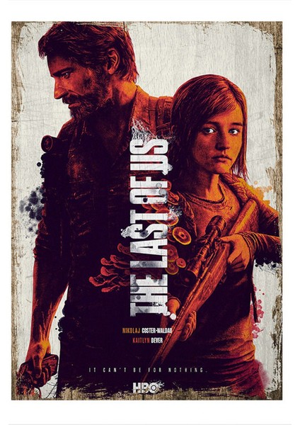The Last Of Us Art Mdf Poster 35 cm x 50 cm