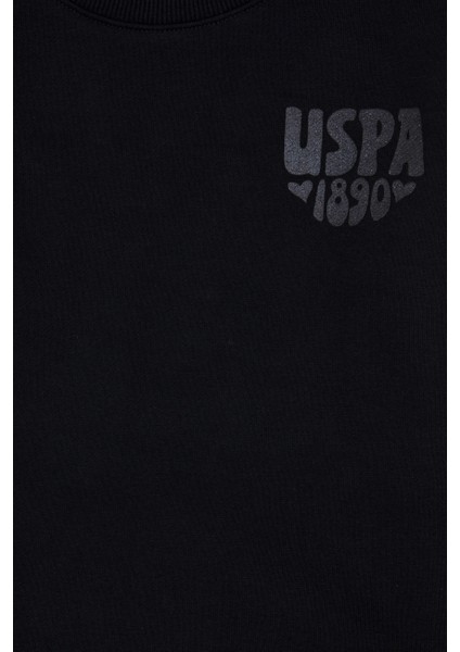 Kız Çocuk Siyah Sweatshirt 50314289-VR046 modelleri