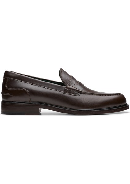 Deri Koyu Kahve Erkek Günlük Ayakkabı Craftjames Lo