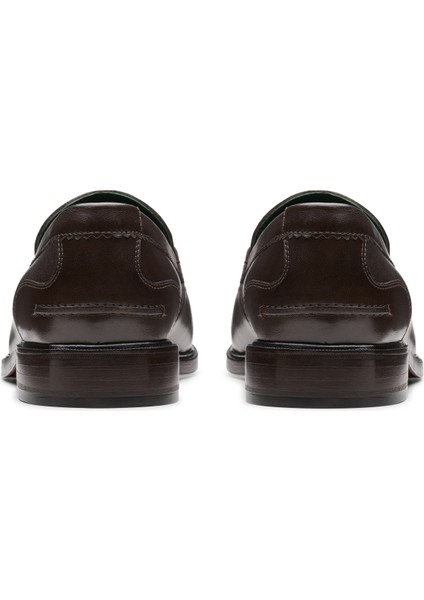 Deri Koyu Kahve Erkek Günlük Ayakkabı Craftjames Lo