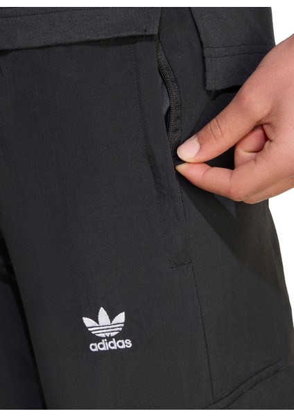 Geniş Paça Siyah Erkek Çocuk Eşofman Altı JX2786 Oh Woven Cargo indirimleri