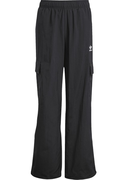 Geniş Paça Siyah Erkek Çocuk Eşofman Altı JX2786 Oh Woven Cargo