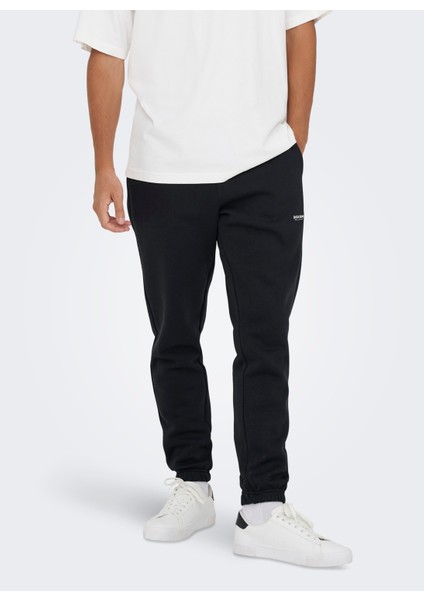 Rahat Siyah Erkek Eşofman Altı Onsrıley Reg Lıfe Sweat Pants Vd fiyatları