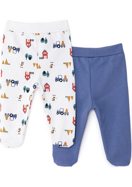 Yenidoğan Erkek Bebek 2li Patikli Alt fiyatları