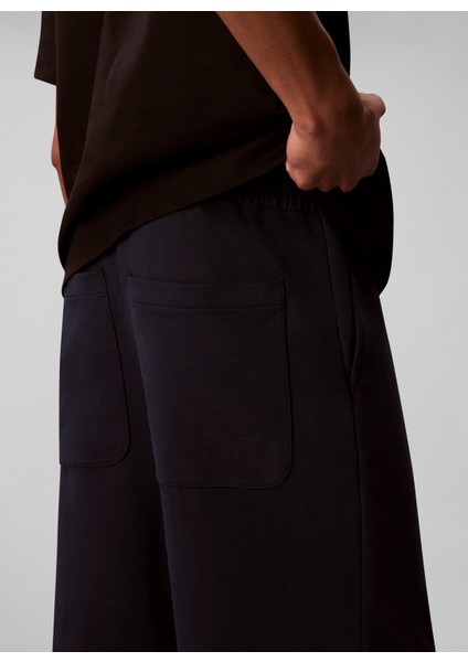 Normal Bel Normal Mavi Erkek Eşofman Altı LV04LD239GCEF_PREMIUM Terry Ck Embl fiyatları