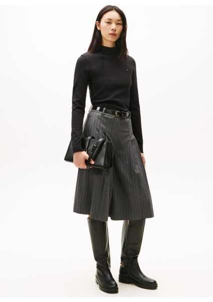 Siyah Kadın Omuz Çantası AW0AW17718BDS