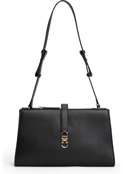 Siyah Kadın Omuz Çantası AW0AW17718BDS fiyatları