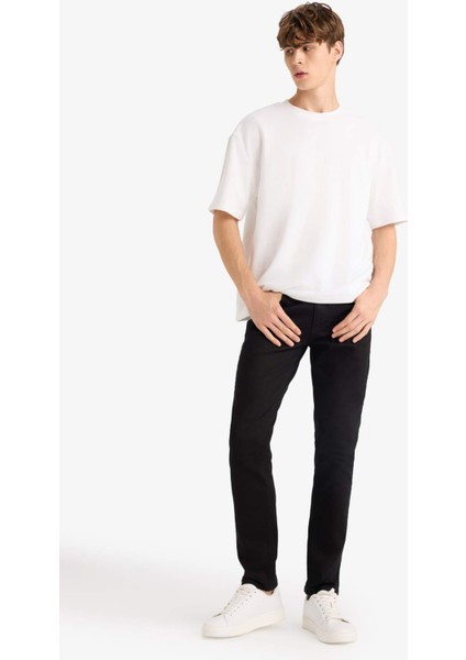 Pedro Slim Fit Dar Kalıp Normal Bel Dar Paça Jean Pantolon S2711AZ25AU fiyatları