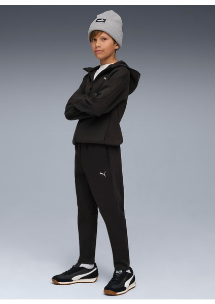 Normal Paça Siyah Erkek Çocuk Eşofman Altı 68886401-EVOSTRIPE Pants Dk B Puma