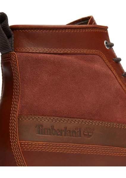 Sığır Derisi Kahve Erkek Bot Brıtton Mılls Mıd Lace Up Waterproo