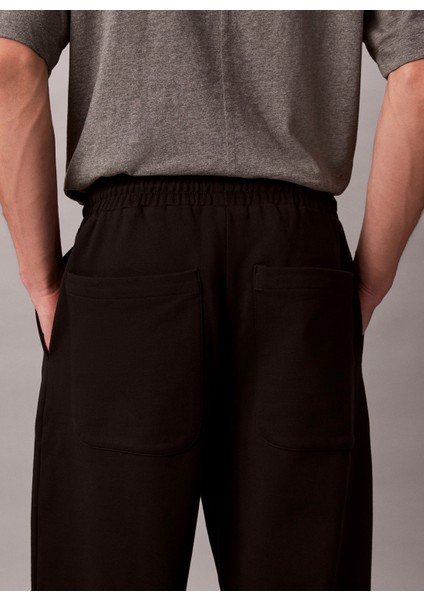 Normal Bel Normal Siyah Erkek Eşofman Altı LV04LD239GUB1_PREMIUM Terry Ck Embl fırsatları