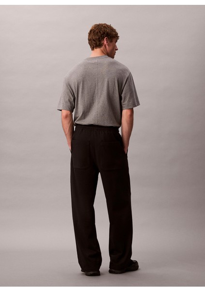 Normal Bel Normal Siyah Erkek Eşofman Altı LV04LD239GUB1_PREMIUM Terry Ck Embl indirimleri